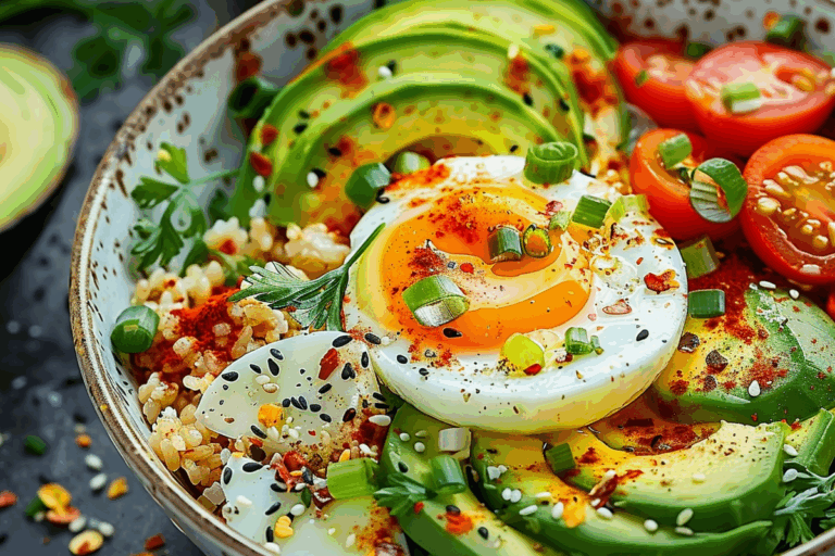 Avocado & Egg Power Bowl