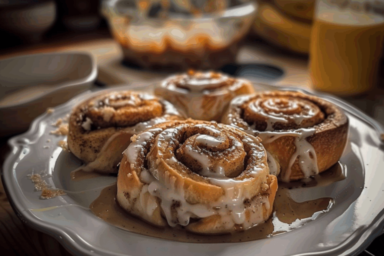 Banana Bread Cinnamon Rolls