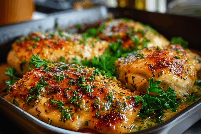 Simple Baked Ranch Chicken