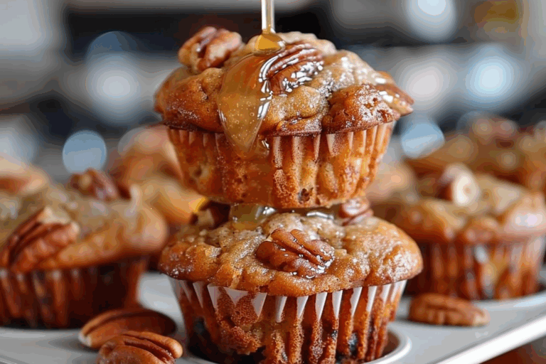 Honey Pecan Dream Muffins