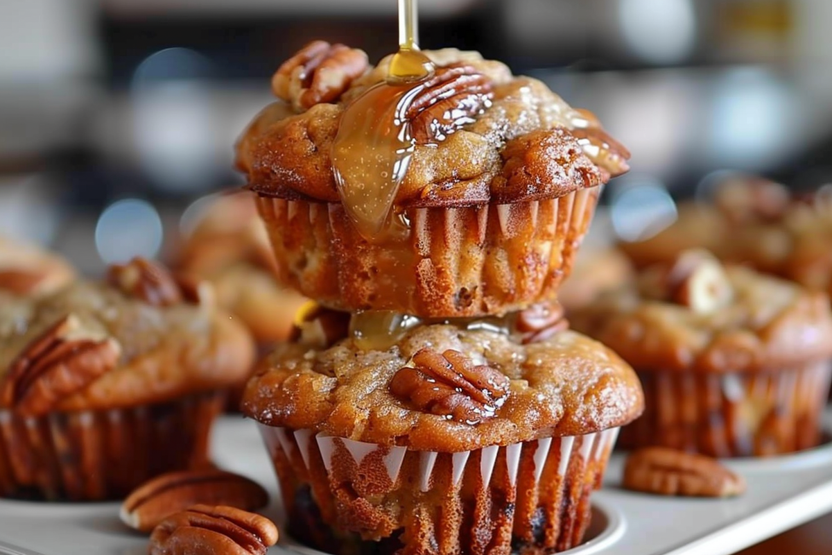 Honey Pecan Dream Muffins