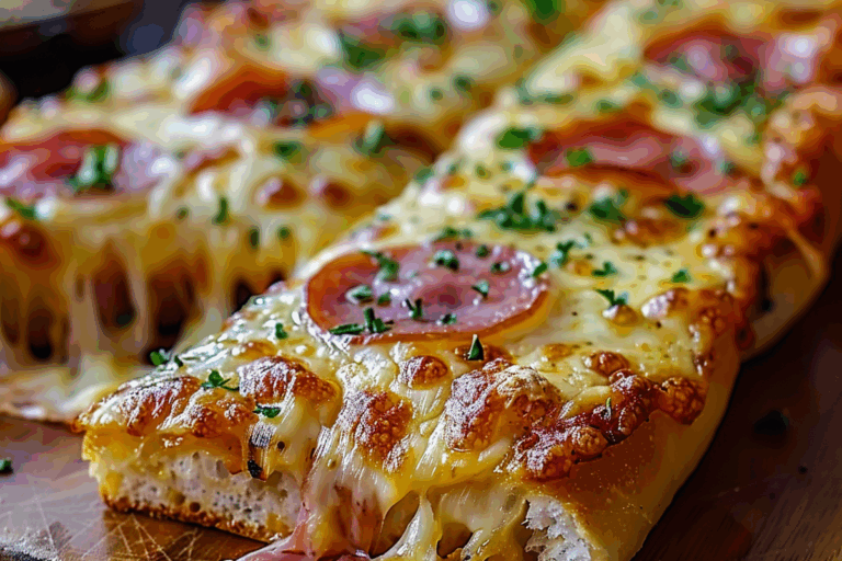 Croque Monsieur Pizza