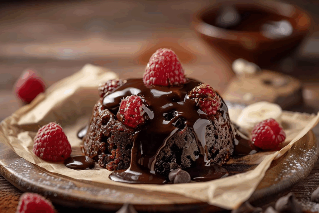 Gooey Fudge Lava Cake
