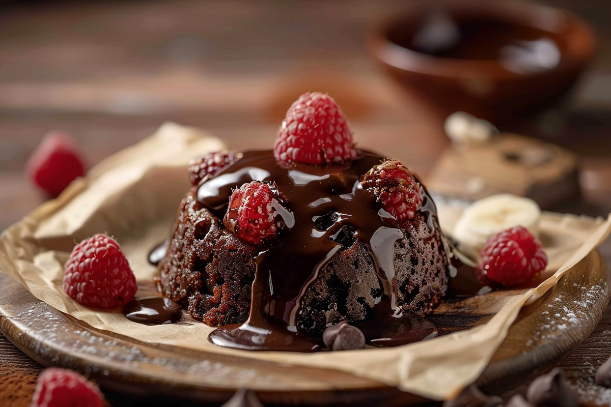 Gooey Fudge Lava Cake