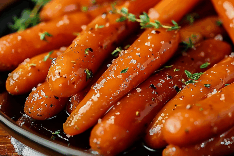 Brown Sugar Glazed Carrots