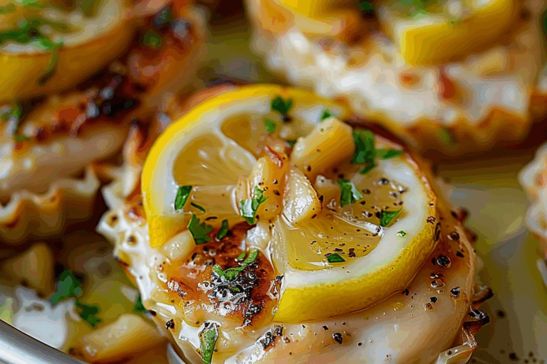 Zesty Italian Lemon Pecorino Chicken