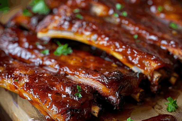 Slow Cooker Barbecue Ribs